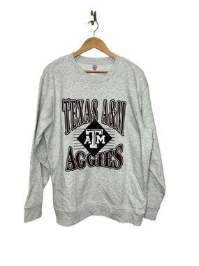 NWT Texas A&M Aggies Relaxed Fit Sweatshirt Women's XL 16/18 MSRP $39.99